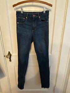  H  M  Denim  Skinny High Waist Jeans  28 32 GUC J3 eBay