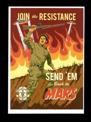 2013 TOPPS MARS ATTACKS INVASION #2 JOIN THE RESISTANCE