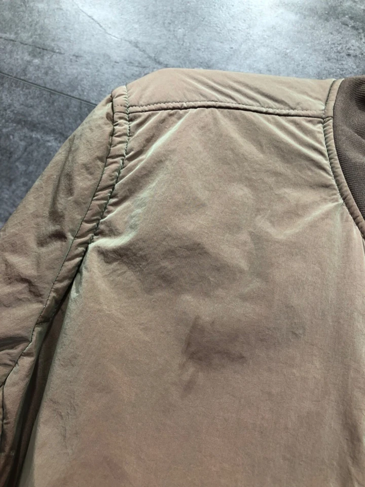 ACNE STUDIOS SILAS MA-1 Nylon JACKET Khaki Size 48 - Image 3 of 4