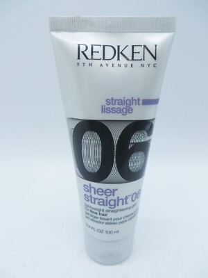 REDKEN 06 SHEER STRAIGHT 3.4 oz