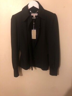 Michale Kors Damen Jacke Neu mit Etikett Größe 4 Schwarz