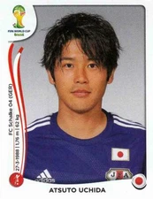 Panini Sticker World Cup 2014 No. 246 Atsuto Uchida Japan Image NEW PRODUCT World Cup