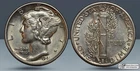 1941 D Mercury Dime, Uncirculated, Full Split Bands FSB, Ryan's Rare Coins C7722