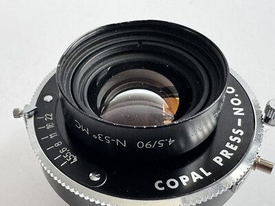 Schneider 90mm f4.5 Apo-Digitar N-53° MC Copal Press 0 | eBay