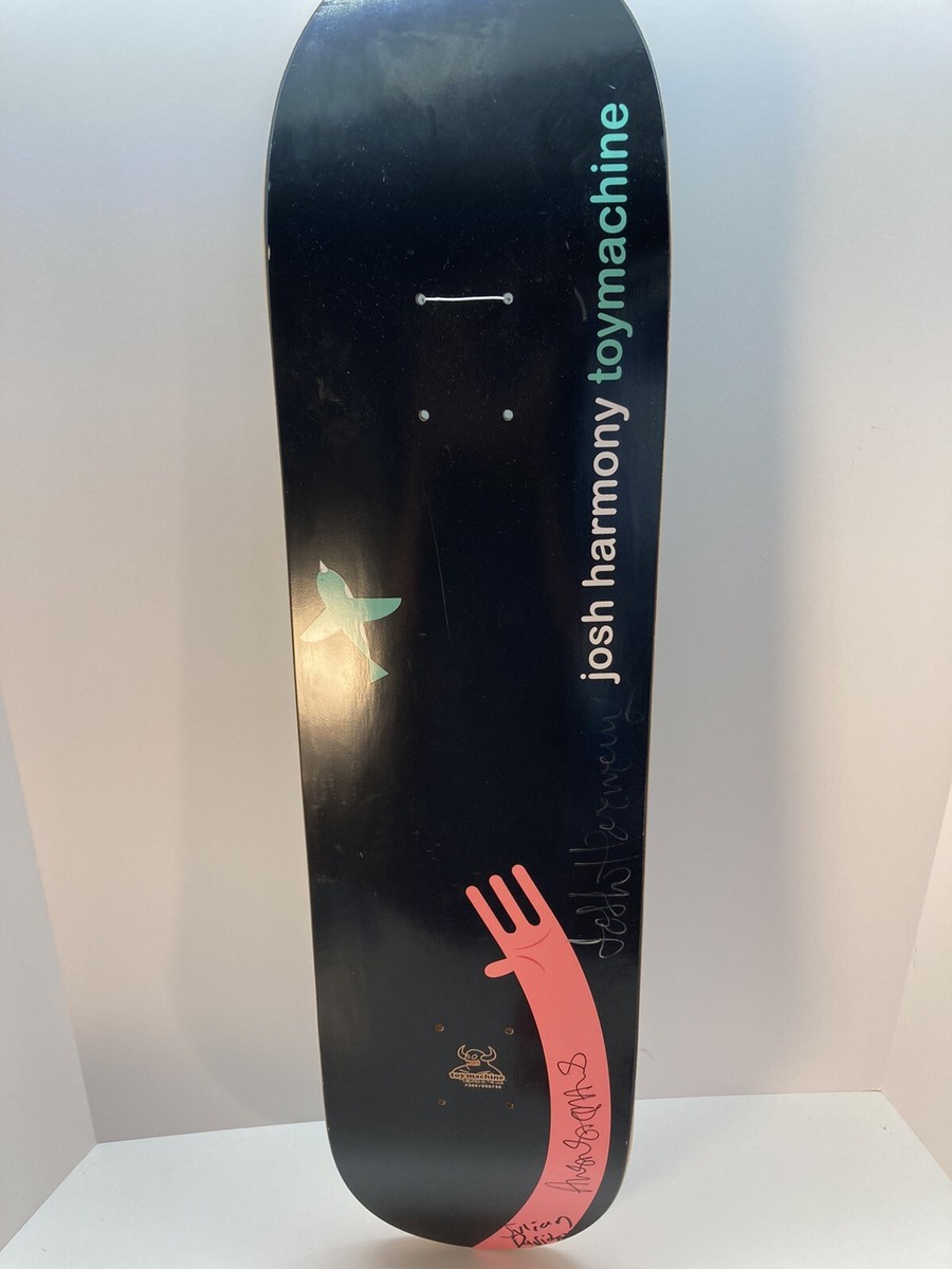 Josh Harmony Signed Skateboard Toy Machine Deck Deadstock Josh Harmony Signed Skateboard Toy Machine Deck Deadstock