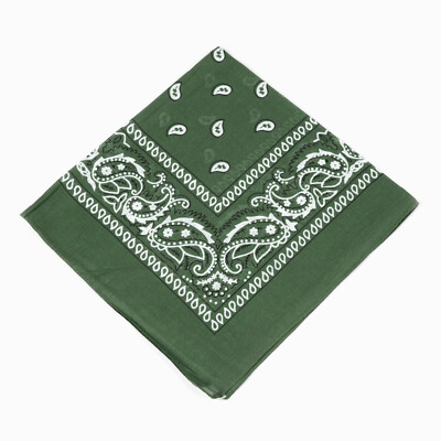 USA Seller 100% Cotton Paisley Bandanas 22''X22'' Scarf Head Neck Bandannas
