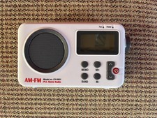 Portable AM/FM Digital Radio LCD Display - Used excellent condition 