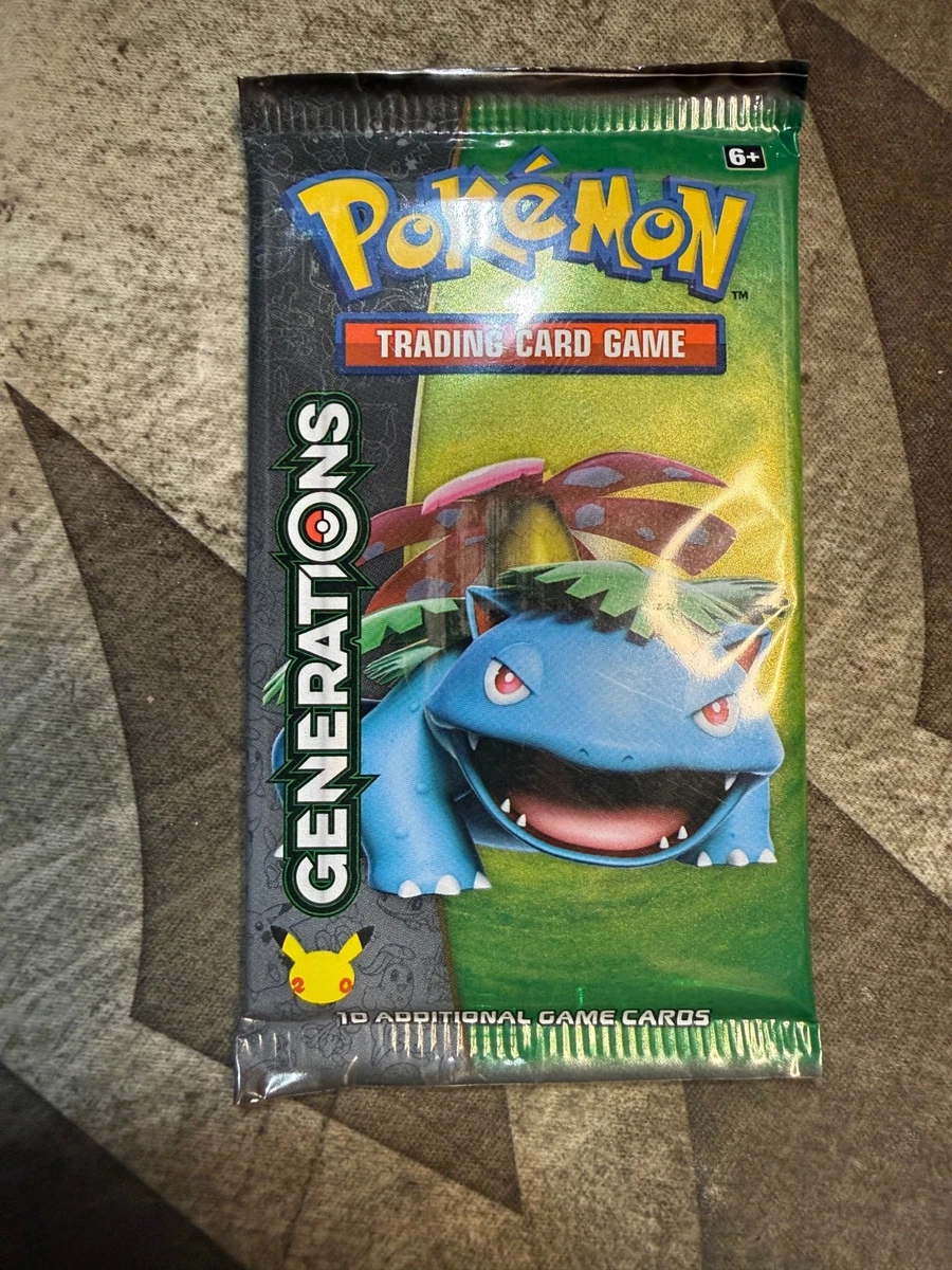 Pokémon TCG Generations Sealed Collectible Card Game Packs for