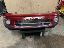 R55  2008 MINI CLUBMAN COOPER D  FRONT BUMPER  NIGHTFIRE RED 857/3   BREAKING