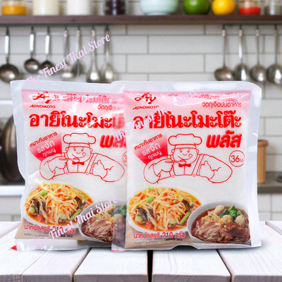 Ajinomoto Plus Concentrated MSG Thai Seasoning Powder Cooking Powder 210g pack 2