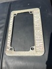 Fort Bragg California  ANCHOR HONDA Metal Motorcycle License Plate Frame  RARE — photo 2