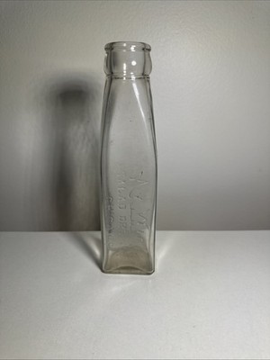 vintage glass salad dressing bottle Bottle, 9 oz Vintage Salad Dressing Bottle, 1970's