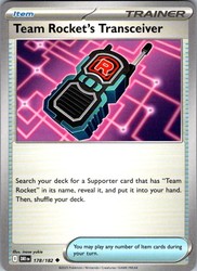 Team Rocket's Transceiver 178/182 Uncommon Destined Rivals