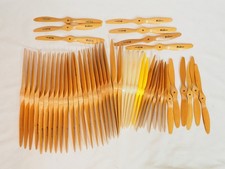VTG Top Flite 40 Model Airplane Propeller Lot Wood Power Prop Super M