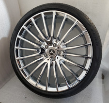 Original 21" Mercedes OEM AMG S580 S560 S550 Chrome Wheels Rims + Tires $4785obo