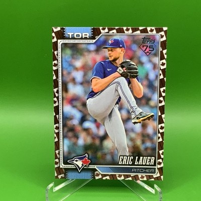 2026 Topps Series 1 Eric Lauer Toronto Blue Jays #175 Canadian Independence /76
