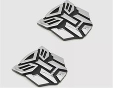 Transforming Auto Robot Emblem 3 Chrome Universal Fit Car Truck SUV