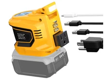 200W Portable Power Inverter for Dewalt 20V,Ecarke Outdoor Generato Battery Conv