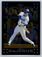 2007 Topps Chrome #237 David DeJesus