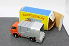 VINTAGE MATCHBOX LESNEY No. 7 Ford Refuse Truck w/BOX 1960's Mint Grade