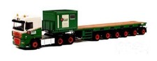 WSI 9117 1:50 Diecast SAAN DAF XF105 SC 6x4 w/Ballast Trailer