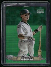 2024 Topps Stadium Club - Craig Biggio #135 Chrome Green Refractor