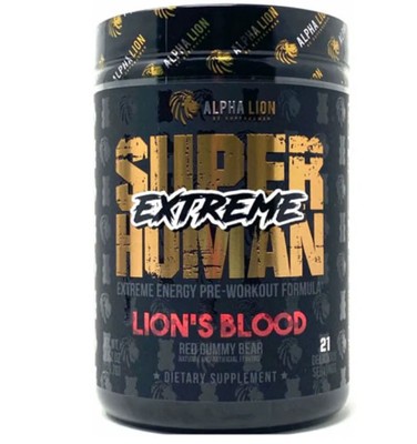 SP Alpha Lion Superhuman Extreme Lion's Blood - Red Gummy Bear