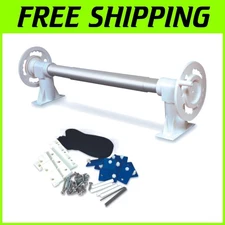 Effortless Solar Cover Deployment with HYDROTOOLS Above Ground Pool Reel System