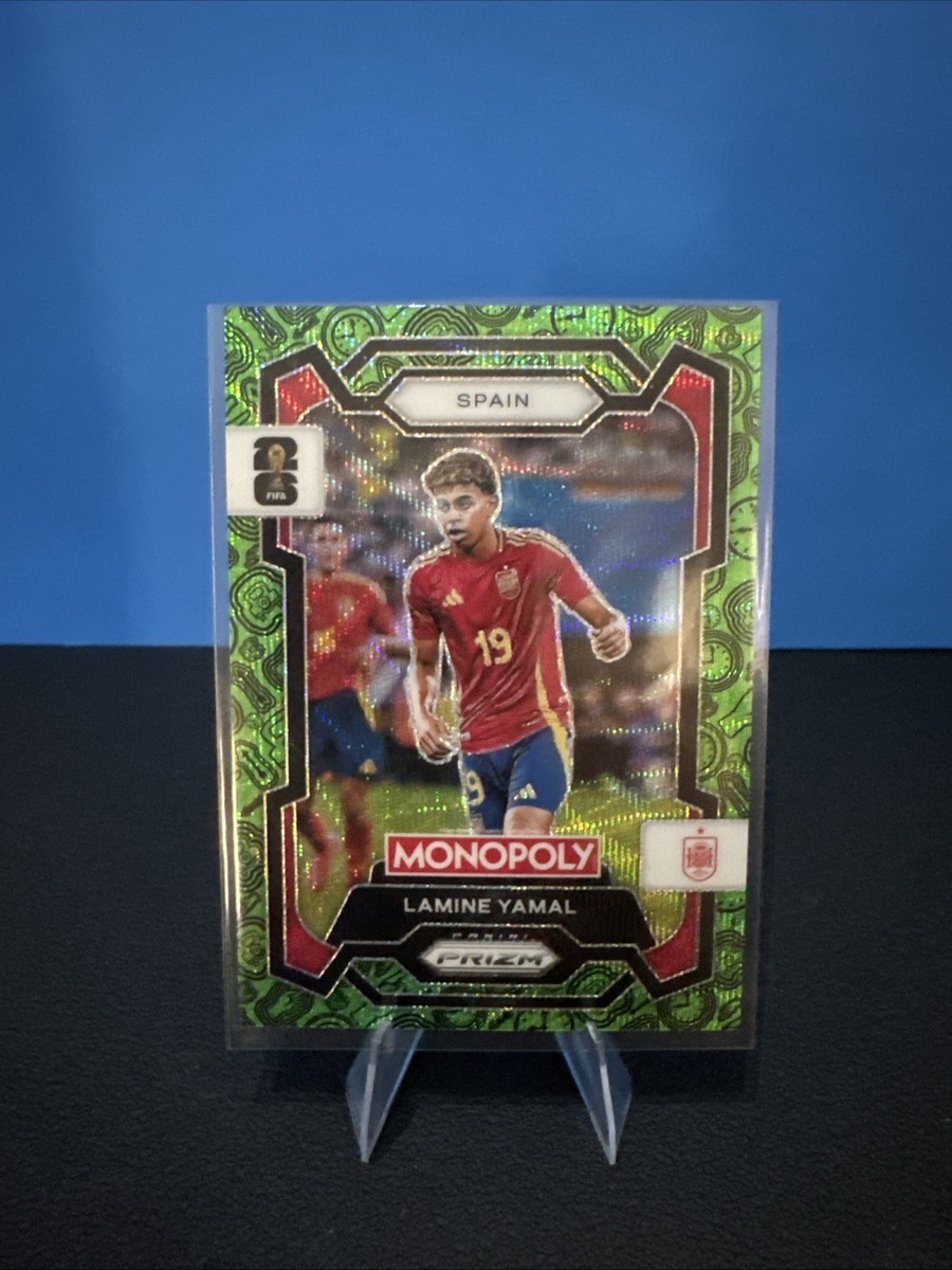 2026 Panini Monopoly Prizm FIFA World Cup Lamine Yamal Green | eBay