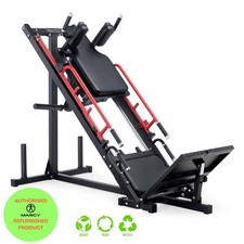 Marcy MWM0418 Elite Leg Trainer 2 in 1 Hack Squat & Leg Press Machine Home Gym