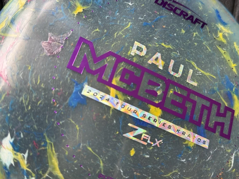 Paul Mcbeth 2024 Tour Series. Discraft Jawbreaker Z FLX Kratos 173-174 - Image 4 of 4