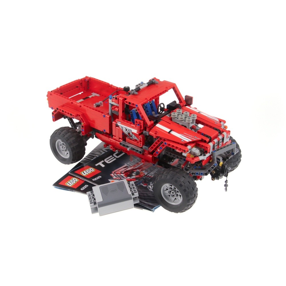 1X Lego Technic Set 42029 Pick Up Truck Car Vehicle Red Off Road Incomplete