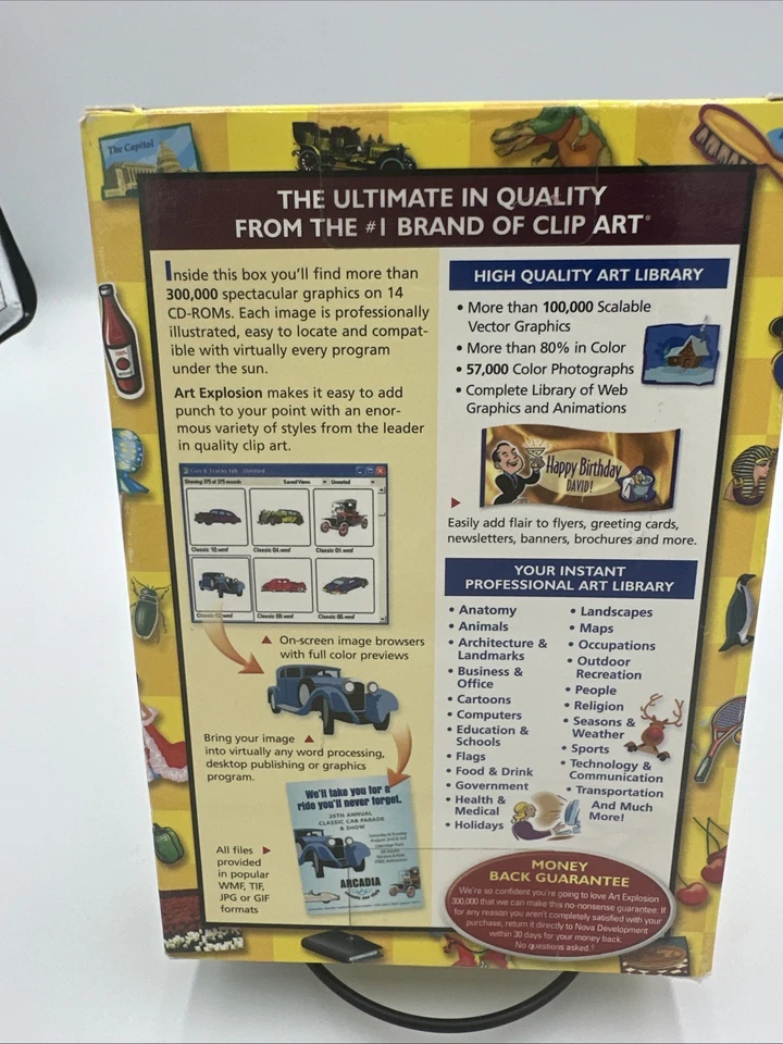 Nova Development Art Explosion 300,000 NEW SEALED (14 Discs) - Image 2 of 4