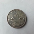 1962 Canadian Silver Dollar Coin 80% $1