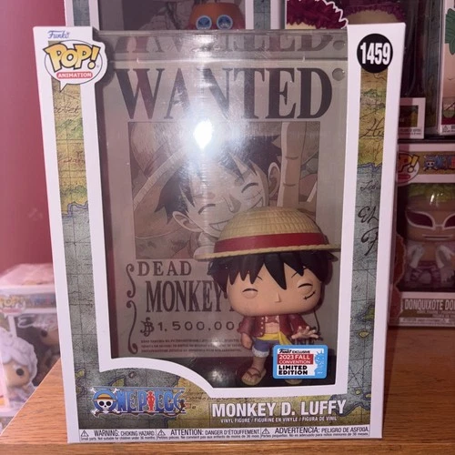 Funko Pop!  One Piece - Monkey D. Luffy New York Comic Con Funko (shared) #1459