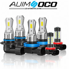 For Honda Accord 2008-2022 High Low Beam Led Headlight And Fog Light Bulbs White