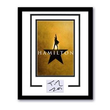 Lin-Manuel Miranda "Hamilton" AUTOGRAPH Signed Custom Framed 11x14 Display ACOA