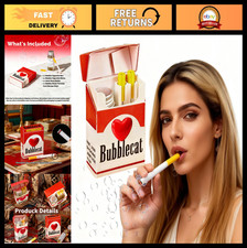 Mini Bubble Cigarette Blower - Fun Gag Gift for Adults, Quirky Party Favor