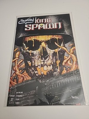 KING SPAWN #27 11/2023 NM/NM- CVR signed Artist DAN PANOSIAN IMAGE COMICS 