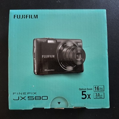 Fujifilm FinePix JX580 | 16 Mega Pixels | (Schwarz)