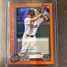 2025 Topps Pro Debut Casey Cook Auto Orange /25