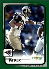 Marshall Faulk cards (2001-2024) Rams Cotls - You Chose