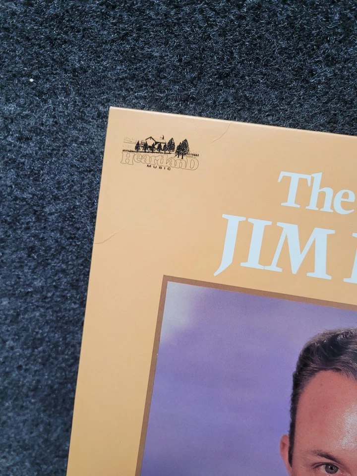 Vintage Jim Reeves Vinyl 2xLP The Legendary RCA Heartland Country 1986 Album - Image 3 of 4