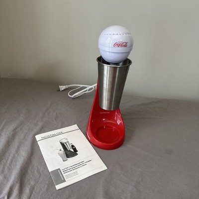 NOSTALGIA  Coca-Cola Milkshake Maker 2-Speed Limited Edition