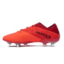 Adidas Mens Nemeziz 19.1 SG EH0562 Orange Black Soccer Cleats size 7 US