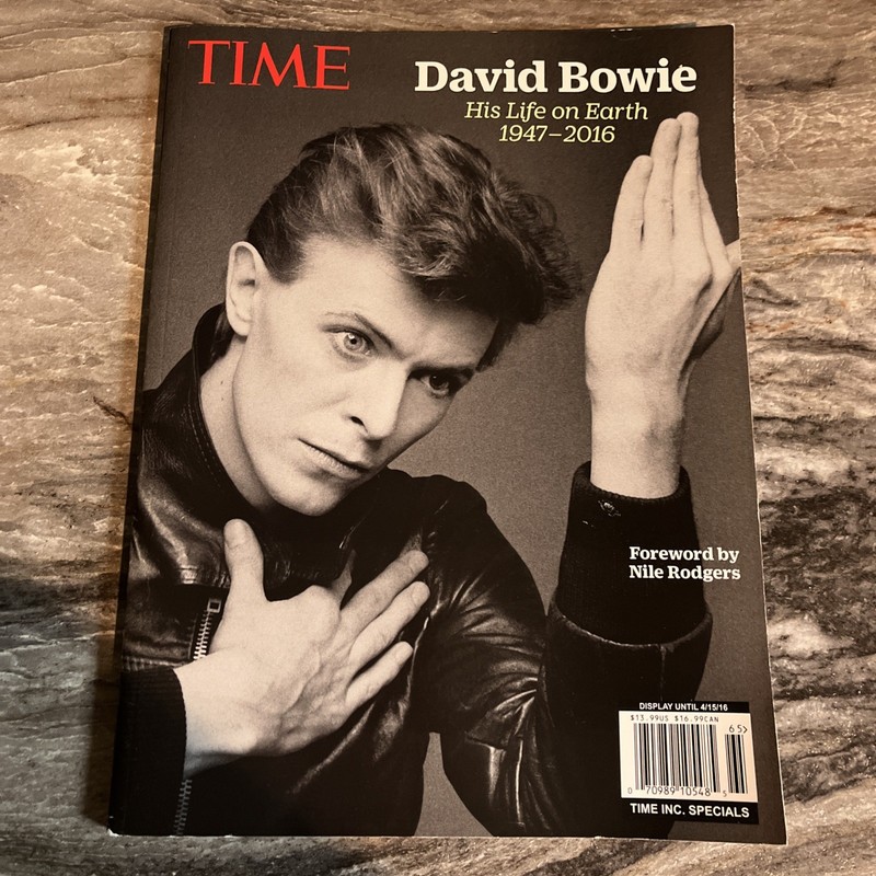 TIME Magazine: David Bowie His Life On Earth 1947-2016 Preowned⁸ 
