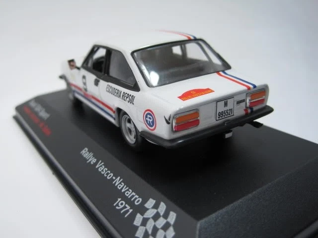 1/43 Altaya Seat Sport 124 coupe sport Juncosa Rallye Vasco Navarro 1971 IXO - Imagen 3 de 3