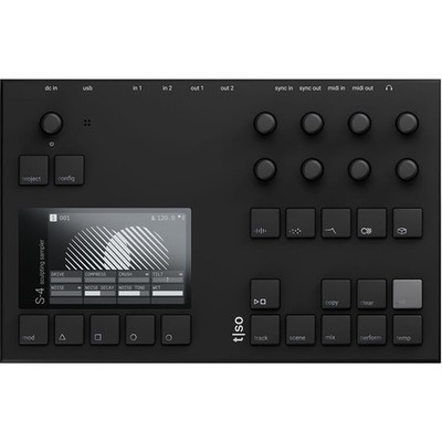 Torso Electronics S-4 Sculpting Sampler Audio Instrument (Black)