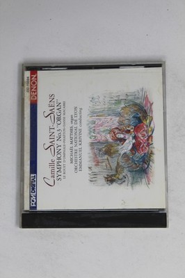 Camille Saint-saëns Symphony No. 3 'organ' CD Denon