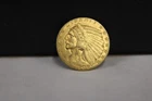 1909d $5.00 Indian Head Half Eagle Gold Coin Very Nice Coin 90% Gold